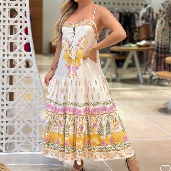 SOLD - FARM Rio Alice Long Dress Size S - Picture 5 of 11